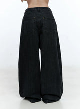 Jeans Ricamati con Stelle