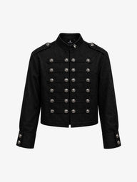 Giacca Militare Vintage in Denim