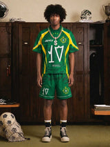 Completo Jersey Color Block Brasile — Vista 3