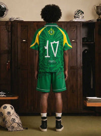 Completo Jersey Color Block Brasile — Vista 4