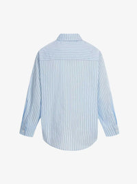 Camicia a Righe con Grafica Graffiti — Vista 5