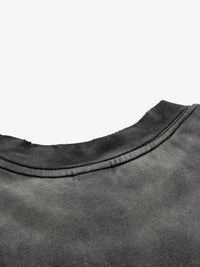 T-Shirt con Grafica Washed in Cotone con Stampa — Vista 10