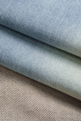 Jeans Baggy Patchwork con Strappi