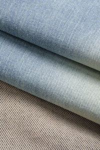 Jeans Baggy Patchwork con Strappi
