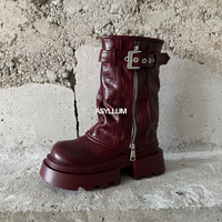 Stivali Platform con Risvolto Ruby