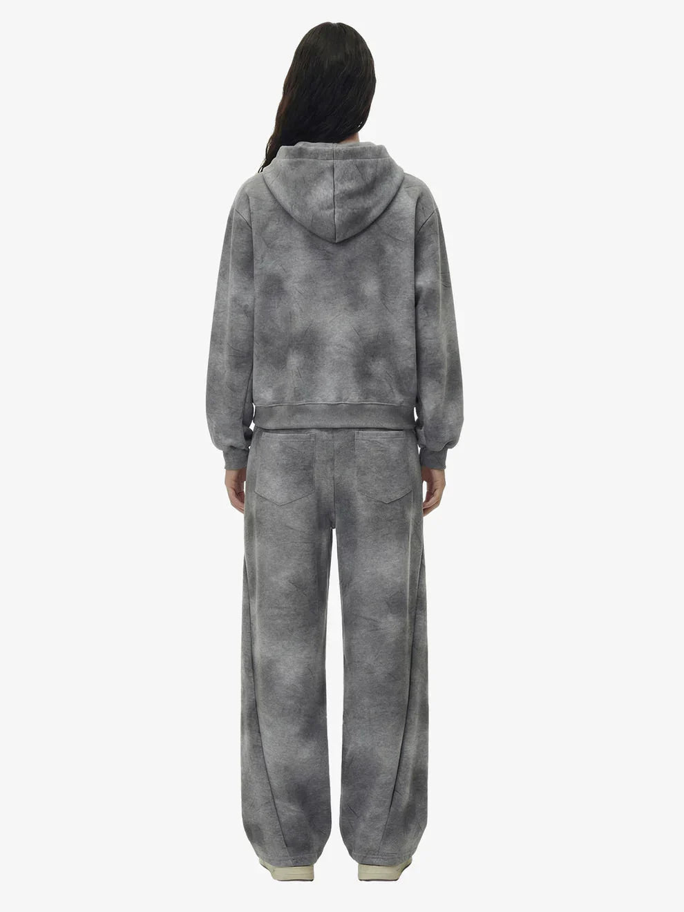Tuta Tie-Dye Washed Vintage con Zip — Vista 14