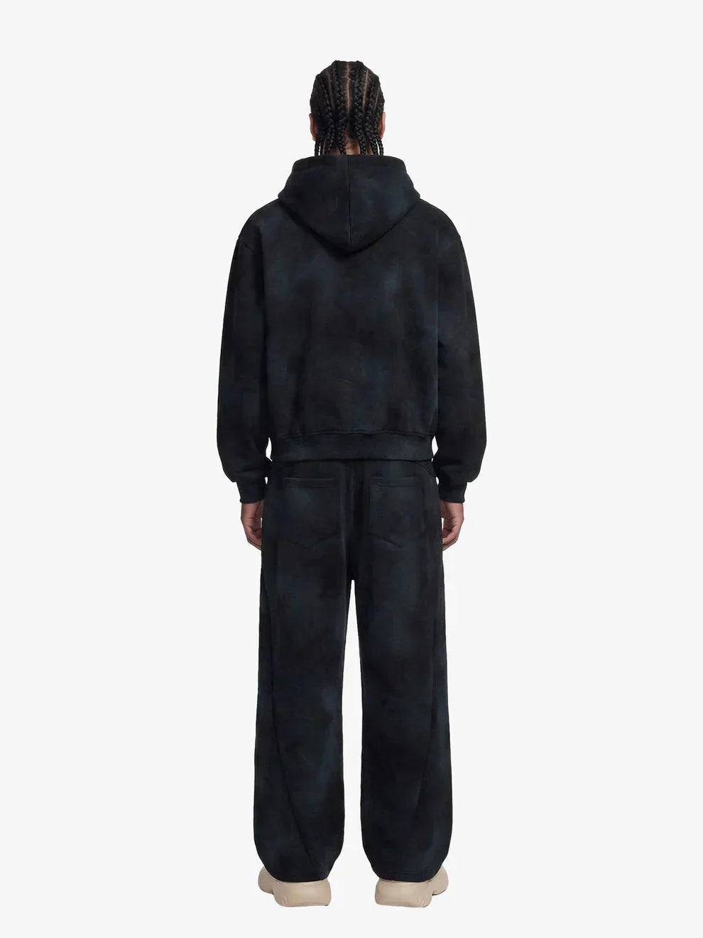 Tuta Tie-Dye Washed Vintage con Zip — Vista 16