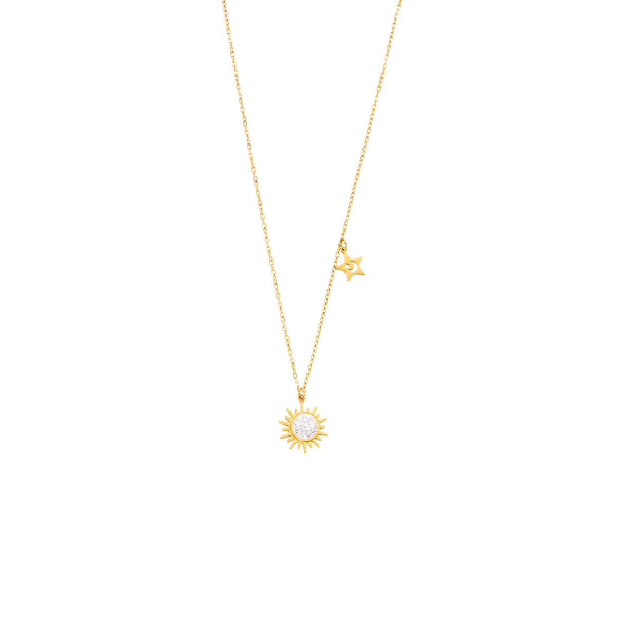 Collana Aurora – Acciaio Inox Dorato