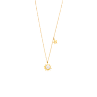 Collana Aurora – Acciaio Inox Dorato