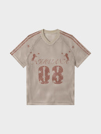 T-Shirt da Calcio in Mesh