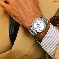 Orologio Eondate Maxi Bianco Argento