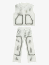 Completo Canotta e Jeans Stampa Airbrush — Vista 2