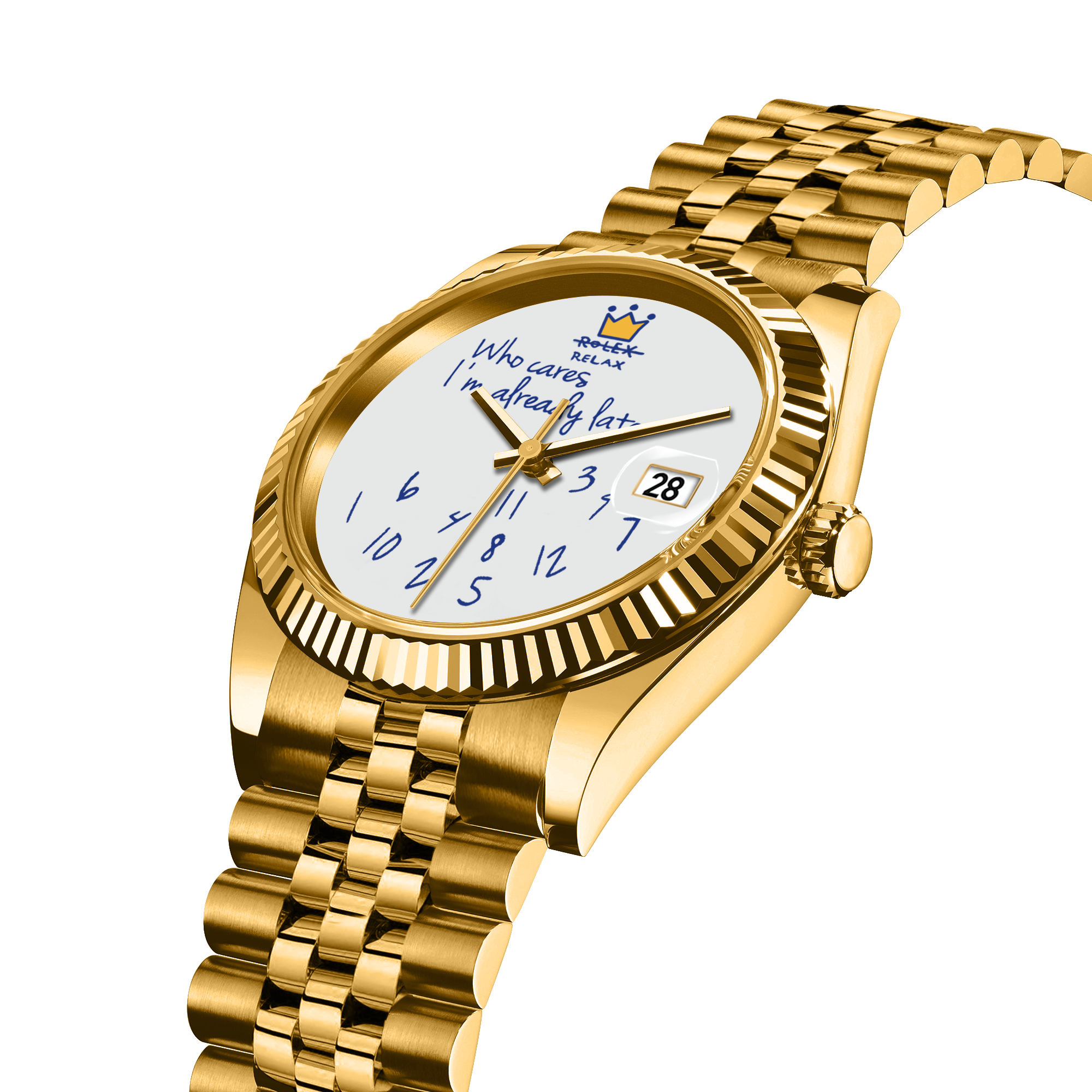 Orologio Eondate Maxi Oro Bianco