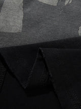 T-Shirt con Grafica Washed in Cotone con Stampa — Vista 13