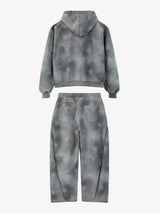 Tuta Tie-Dye Washed Vintage con Zip — Vista 18