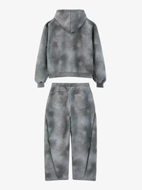 Tuta Tie-Dye Washed Vintage con Zip — Vista 18