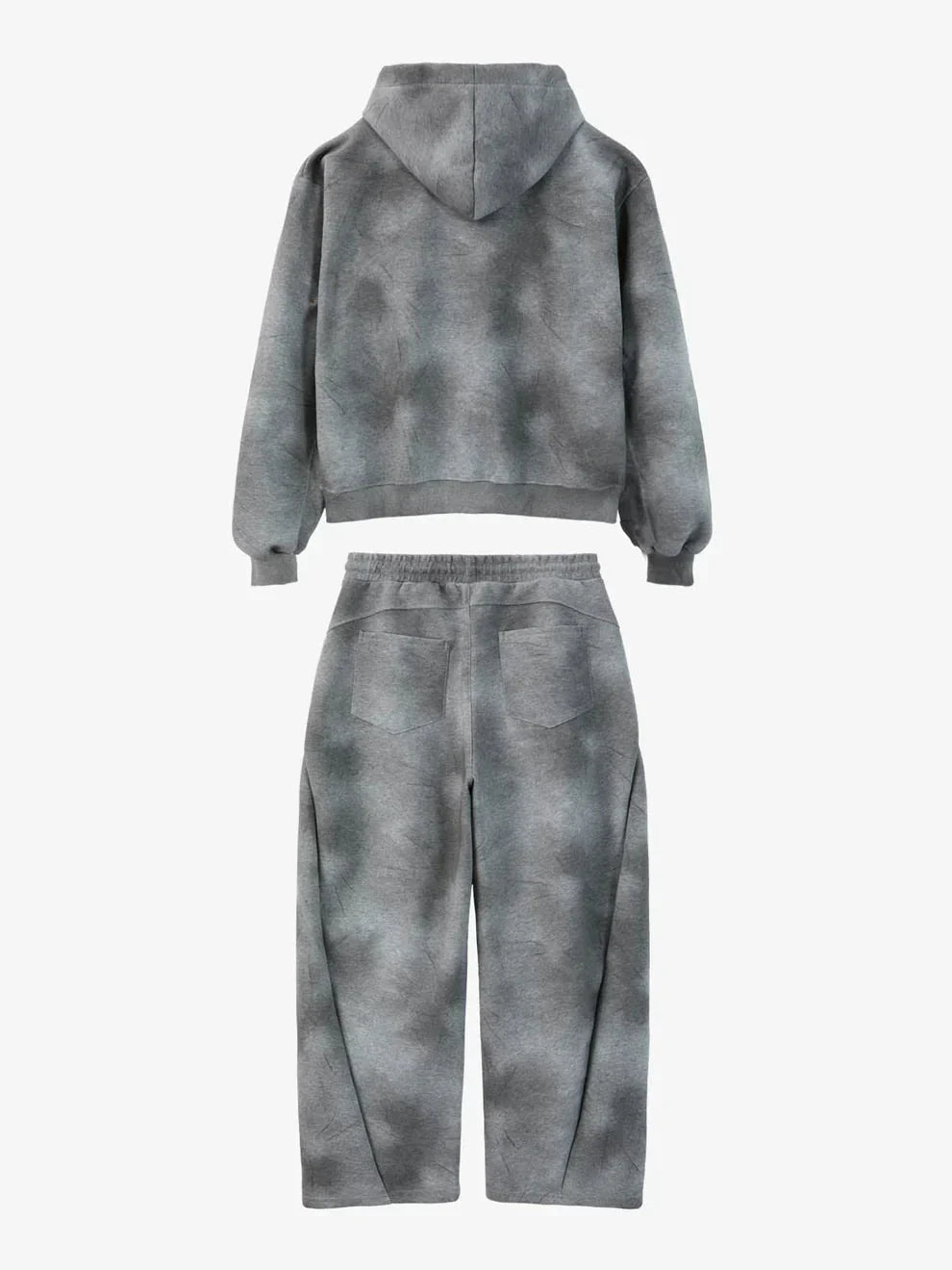 Tuta Tie-Dye Washed Vintage con Zip — Vista 18