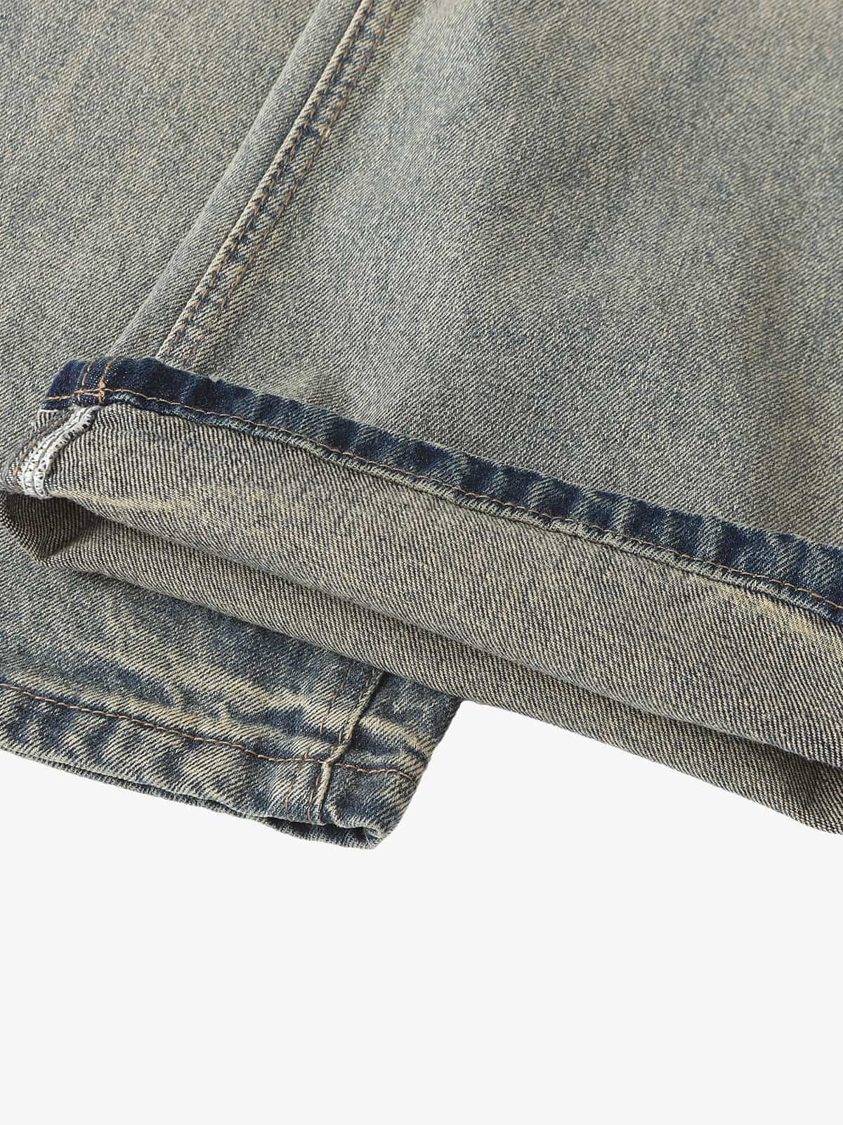Jeans Washed Vintage a Zampa — Vista 11
