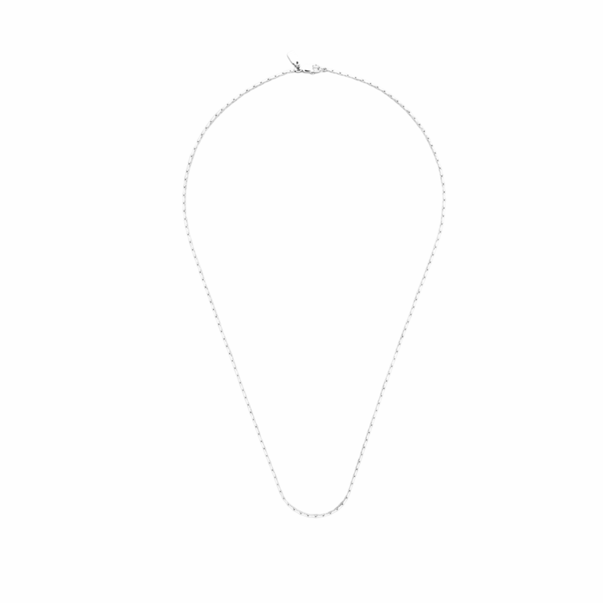 Collana da uomo in acciaio inox con ciondolo minimalista impermeabile