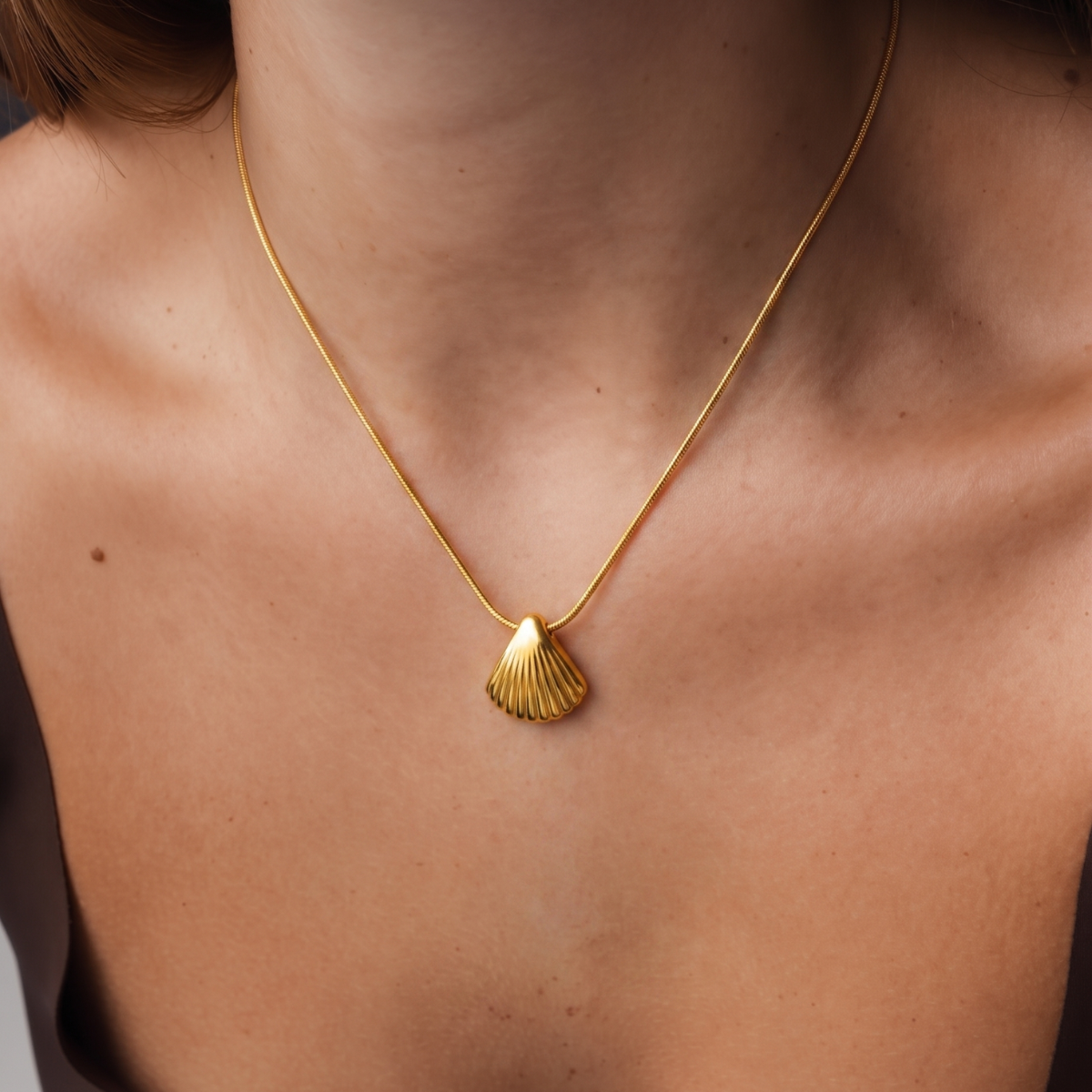 Collana Marina – Acciaio Inox Dorato