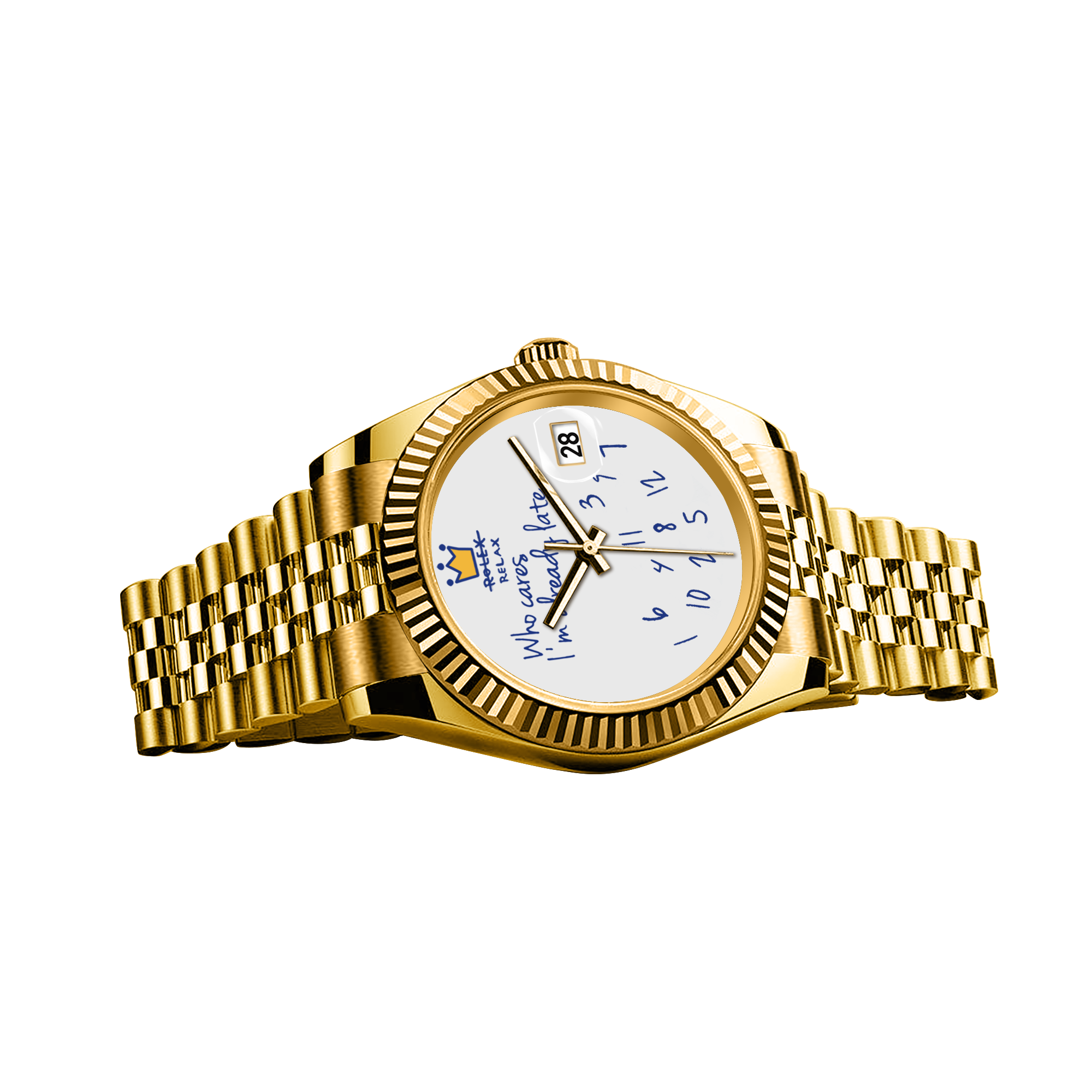 Orologio Eondate Maxi Oro Bianco