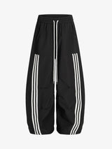 Completo Sportivo a Righe con Zip — Vista 11