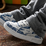 Sneakers Basse 'Dream Low' — Denim — Indossato