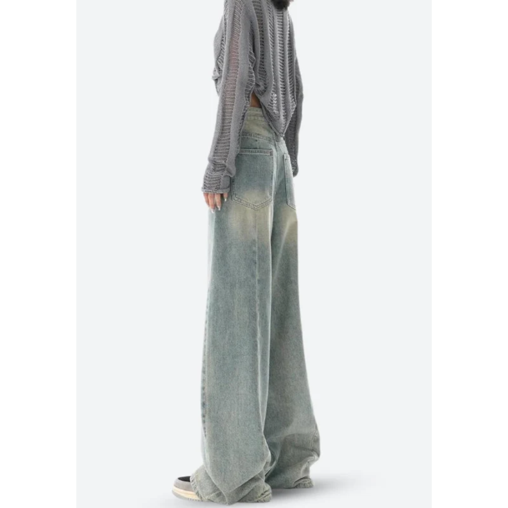 Jeans Baggy Y2K a Vita Bassa
