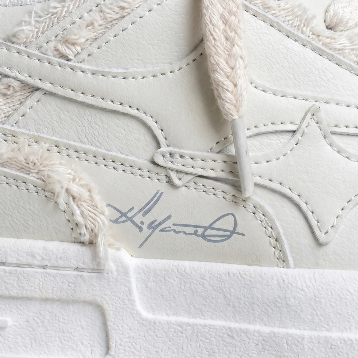 Sneakers Basse 'Dream Low' — Bianco — Indossato