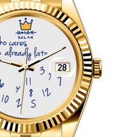 Orologio Eondate Maxi Oro Bianco