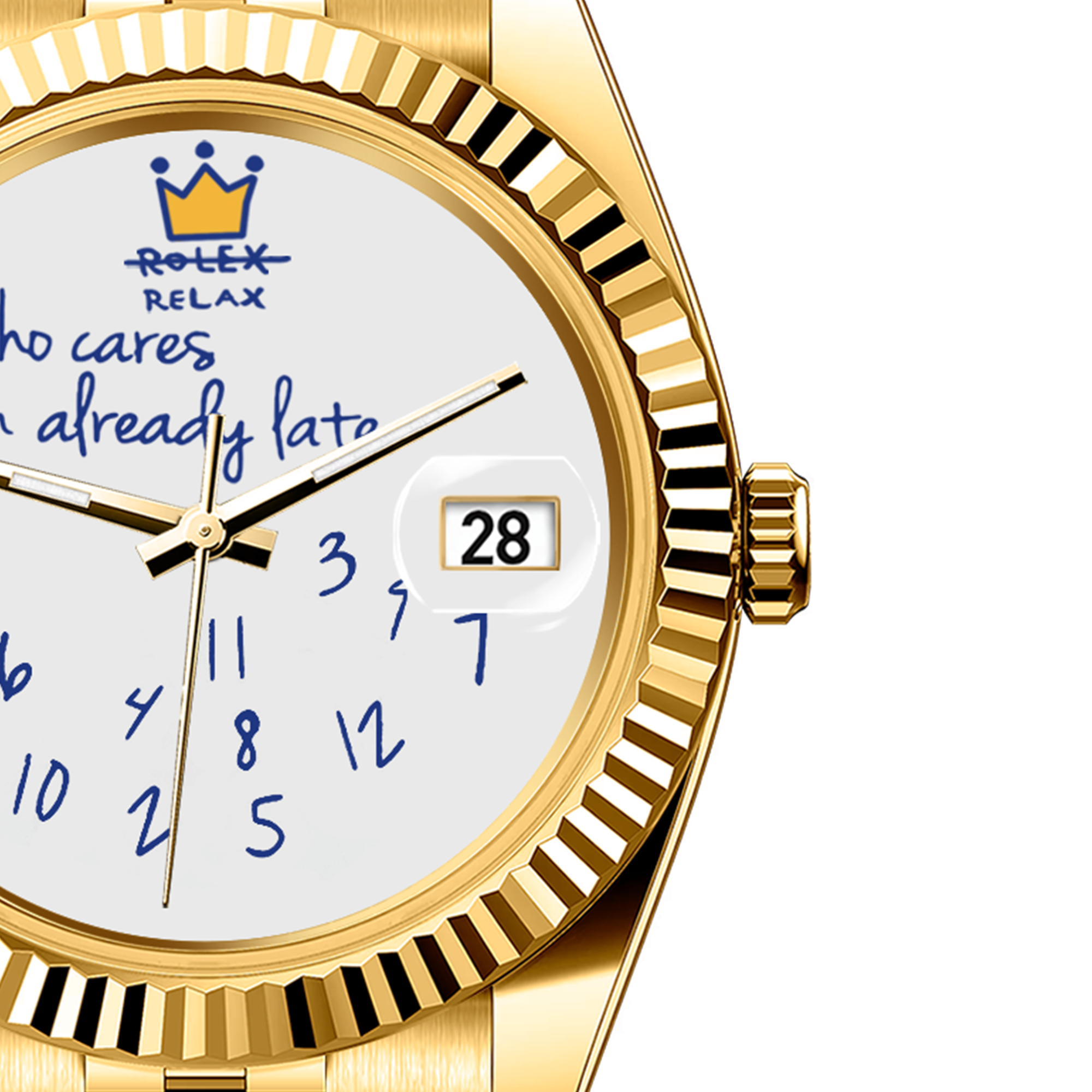 Orologio Eondate Maxi Oro Bianco