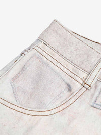 Jeans Vintage Washed con Stampa Collage — Vista 8
