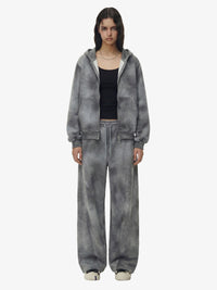 Tuta Tie-Dye Washed Vintage con Zip — Vista 13