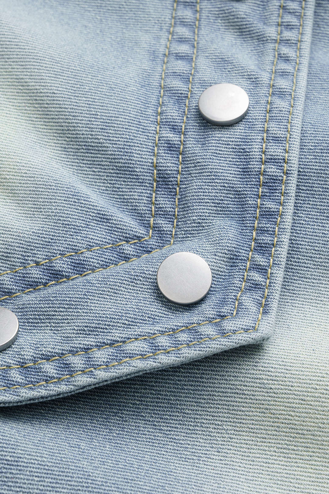 Jeans Baggy Patchwork con Strappi