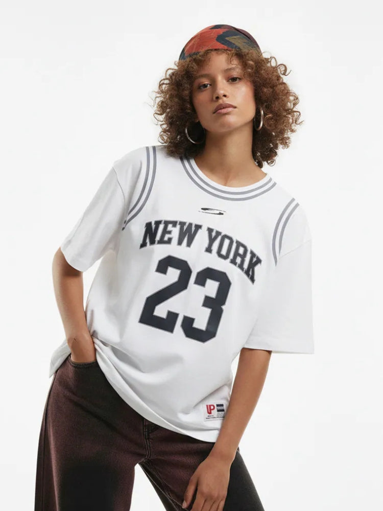 T-Shirt Jersey 'NY Division' — Vista 4