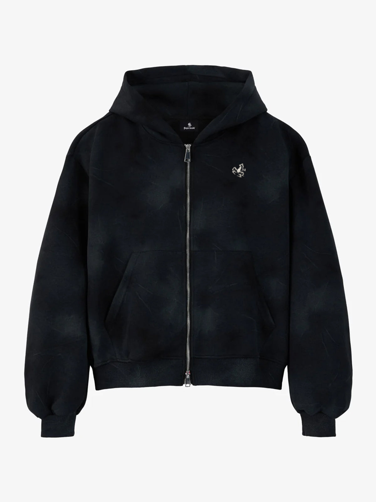 Tuta Tie-Dye Washed Vintage con Zip — Vista 19