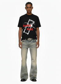 Jeans Washed Vintage a Zampa — Vista 4