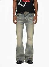 Jeans Washed Vintage a Zampa