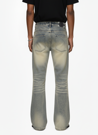 Jeans Washed Vintage a Zampa — Vista 3