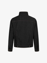 Giacca con Collo Alto in Denim 'Stand' — Dettaglio