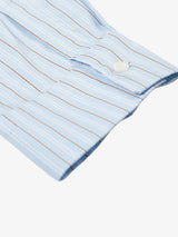 Camicia a Righe con Grafica Graffiti — Vista 9