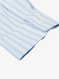 Camicia a Righe con Grafica Graffiti — Vista 9