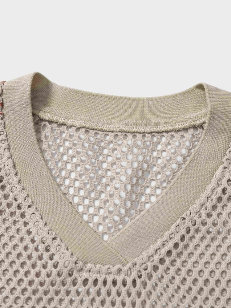 T-Shirt da Calcio in Mesh — Vista 4