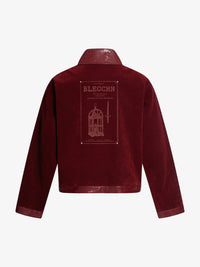 Giacca in Ecopelle Vintage con Zip in Suede 'Up' — Vista 7
