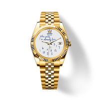 Orologio Eondate Maxi Oro Bianco