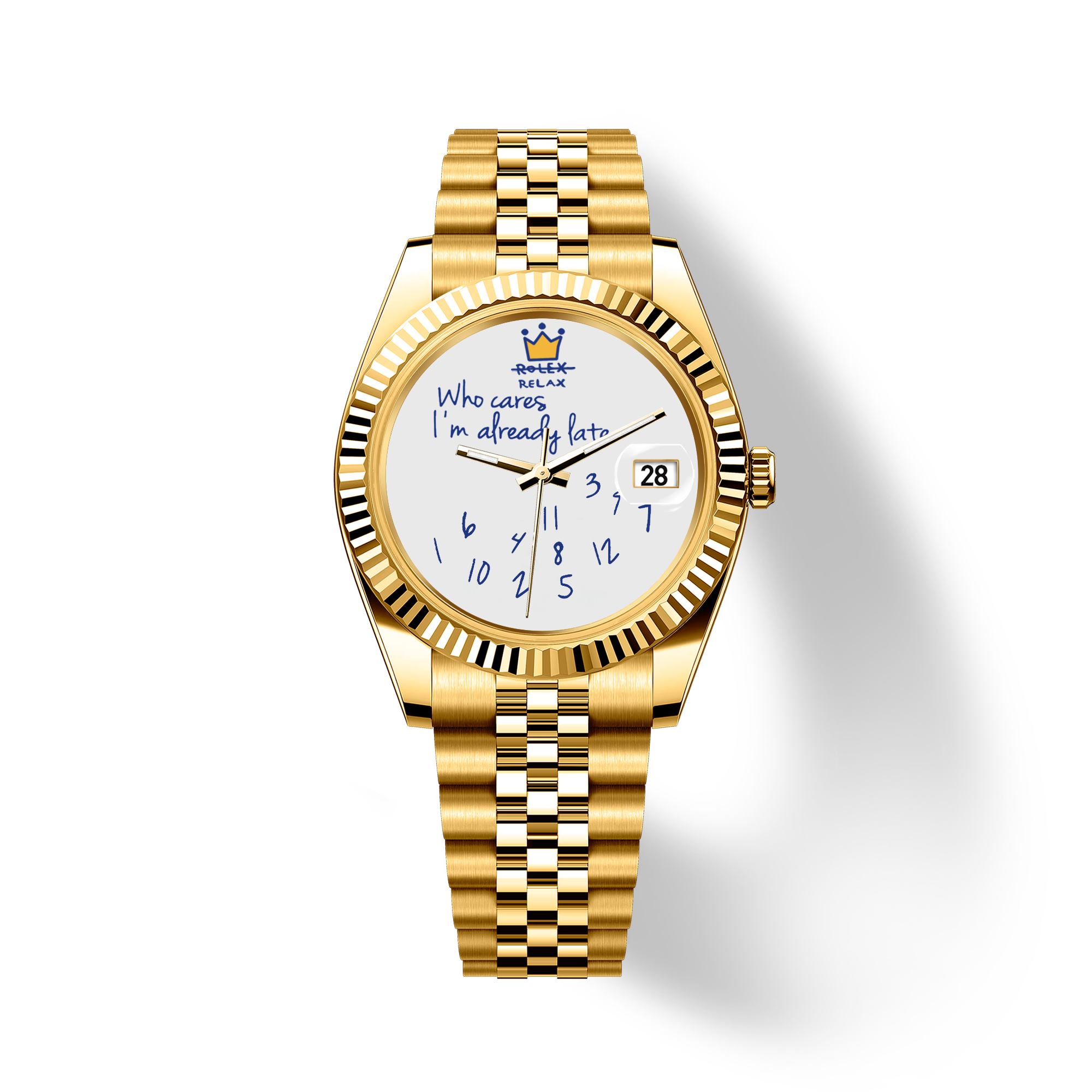 Orologio Eondate Maxi Oro Bianco