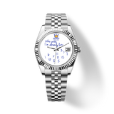 Orologio Eondate Maxi Bianco Argento