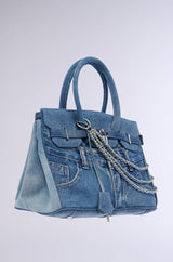 Borsa Tote in Denim