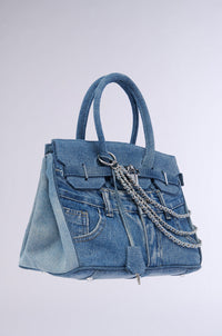 Borsa Tote in Denim