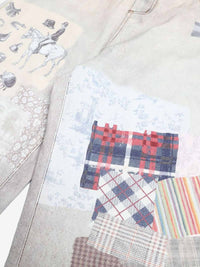 Jeans Vintage Washed con Stampa Collage — Vista 9
